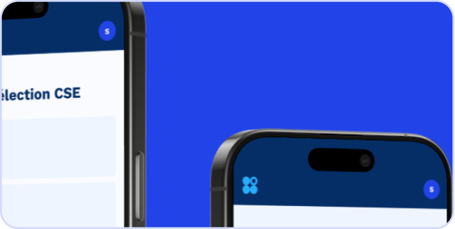 The Electis product on mobile